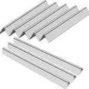 Grill Flavorizer Bars for Weber Summit 400 Series, Summit E/S 440/450/460/470, 8 PC Stainless Steel Gas Replacement Parts for Weber 67668 Grill Models, 18" x 1.6" x 1.2"