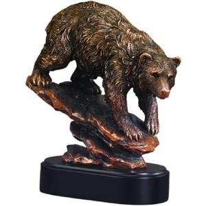 Bear on Hill Statue