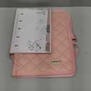 Adjustable Bible Cover with 75 Bible Tabs - Bible Cover Case for WomenWaterproof, Washable Quilted Bible CaseReusable Christian Gifts for Women (Pink, M)