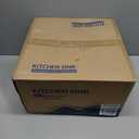 POPFLY 1515 Inch Undermount Wet Bar Sink, 18 Gauge 304 Stainless Steel Kitchen Sink 15" Small Outdoor Mini Rv Under Counter Sinks, Brushed Nickel