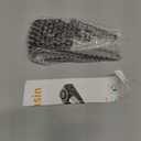 Door Stop Alarm, Door Stopper with 120DB Security Alarm, Floor Wedge Doorstop for Travel Apartment Home House (Pack of 1) (Black)