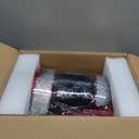 LED Tail Light Assembly Compatible With 2019-2023 RAM 1500, Blind Spot Module Can Be Installed, Black Lens Chrome Interior LED Tail Lamps Replace Right Passenger Side