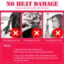30 Pieces Heatless Waves Curlers Spiral Curls Styling Kit No Heat Hair Waver Spiral Curlers Rollers with 2 Pieces Styling Hooks for Most Hairstyles (45 cm, Mixed Color)