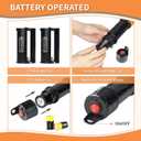 Portable Transfer Pump Battery Operated Electric Siphon Pump for Gas Fuel Diesel Transfer 3.5GPM Flow Oil Extractor - Ideal Gasoline Transfer Pump Easy to Use Hand Fuel Pump, JM-CYB04