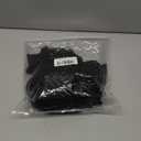 CLOZOZ Women's Mesh Crop Top See Through Fishnet Shirt Crew Neck Sheer Cover Up, Size M