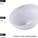 Alabaster White Replacement Glass Shade for Medium Base Socket Floor Lamp, Torchiere Lamp, E26 Base, 1-5/8" Fitter, 12" Diameter x 5.5" Height