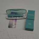 Aquasonic Vibe Series Ultra-Whitening Toothbrush  ADA Accepted Power Toothbrush - 8 Brush Heads & Travel Case  40,000 VPM Motor & Wireless Charging - 4 Modes w Smart Timer  Mint Green Metallic