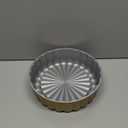 Goaste 9.5 Inch Charlotte Cake Pan, Reusable Fluted Mold, Nonstick Aluminium With Flower Shape for Cheese, Chocolate, Strawberry Shortcake, Brownie Tart Pie