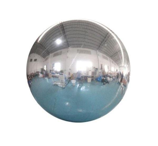 Silver Mirror Ball Sphere Globe (150cm)