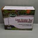 Lawn Aerator Coring Tool with Soil Core Tray, Manual Garden Plug Aerator for Grass Aeration, Yard Aerator & A Cleaning Tool for Compacted Soil, Lawn Care, 38,Chartreuse Handle, Patented