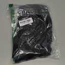 Women's Long Sleeve Mock Turtleneck Tops Casual Slim Fitted Lightweight Under Layer Pullover Shirts (Large, 0-black)