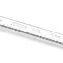 2 x Jetech 15mm Ratchet Wrench, Ratcheting Combination Wrench Metric 10mm Wrench, Industrial Grade Gear Spanner with 12-Point Design, 72-Tooth Ratchet, Chrome Vanadium Steel