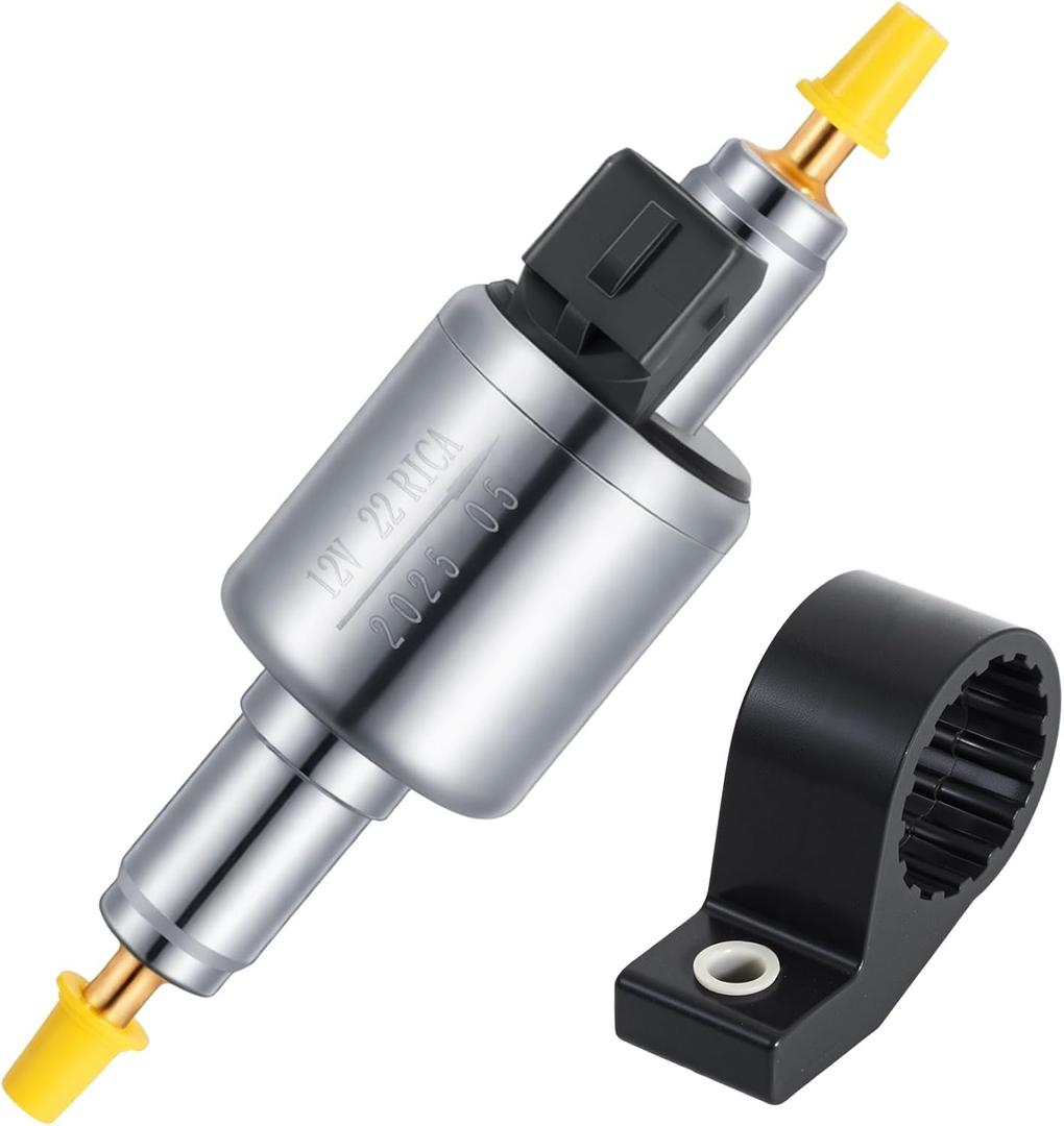 12V Diesel Heater Fuel Pump (Yellow-Normal)