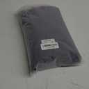 MIULEE Toilet Rug U Shaped for Bathroom - Soft and Absorbent Microfiber Contour Bath Rugs for Toilet, Non Slip Rubber Backside for Extra Safety, Machine Washable - Dark Purple, 20''x20'' (1'8" x 1'8" (U-Shape))