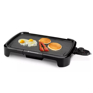 Toastmaster 10" x 16" Electric Griddle – Nonstick Cooking Surface, Adjustable Temperature