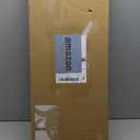 12 Inch Deep Floating Shelves, 30" W x 12" D Wood Floating Shelves for Wall, Large Storage Space Wall Mount Shelf with Invisible Brackets for Living Room Kitchen Bathroom, Pack of 1, White