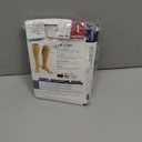 Truform 30-40 mmHg Compression Stockings for Men and Women, Knee High Length, Open Toe, Beige, 3X-Large