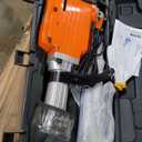 VEVOR Demolition Jack Hammer, MAX 2200W Electric Jackhammer Heavy Duty, 1400 BPM Concrete Breaker 4pcs Chisels Bit Chipping W/Case, Gloves (Orange)