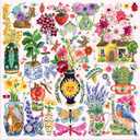 Galison Buzzy Bouquets  500 Piece Jigsaw Puzzle Featuring Beautiful Artwork of Quirky Flower Vases and Buzzy Insects