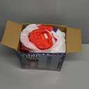 SHDEJTG 10ft Candy Cane Arched Outdoor Inflatable with LED Lights for Christmas Holiday Party Decoration, Winter Garden Decoration