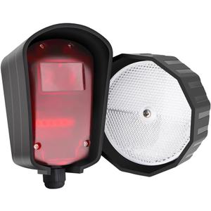 TOPENS TRF3 Safety Reflection Photocell Retro-Reflective Photoelectric Beam Sensor for Automatic Swing Sliding Gate Openers Garage Door Openers Access Control Security Alarm Systems Outdoor Use