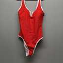 SUUKSESS Women Sexy Tummy Control One Piece Swimsuits High Cut Bathing Suit 2025
(M)