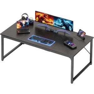 PRAISUN 63 X 29.5 Inch Computer Desk with Deeper Desktop