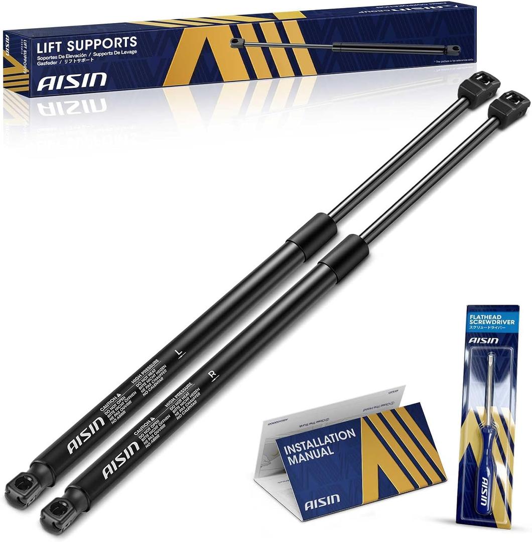 AISIN AFTERMARKET GASGM-00359 2Pcs Front Hood Lift Support Shock Strut