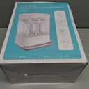 Baby Bottle Sterilizer | Esterilizador de Biberones, 6-in-1 HAUTURE Bottle Sterilizer and Dryer, Electric Steam Bottle Sanitizer for Baby Stuffs, Baby Bottles & Breast Pump Accessories (White)