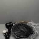 HOLMES 18" Stand Fan, 80 Oscillation, 3 Speeds, 5 Blades, Adjustable Height, 30 Head Tilt, Ideal for Home, Bedroom or Office, Black