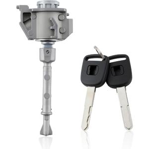 72185-TR0-A01 Left Driver Side Door Lock Cylinder with 2 Keys Set Compatible with Honda Civic 2012-2015 72185TR0A01