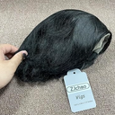 ZJchao Cut Human Hair Wig Short Curly Wigs Hair Stylish Design for Parties Rose Net Material (Assorted Color)