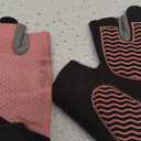 Sunnex Gym Gloves - Fingerless, Breathable Workout Gloves for Weightlifting, Cycling & More, Small