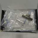 Asidrama 10 Pack Brushed Satin Nickel Kitchen Cabinet Knobs Dresser Drawer Cabinet Hardware Zinc Knobs for Dresser Drawers (Single Hole Knob)