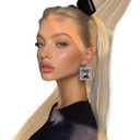 30 Inch Long Highlight Dark Blonde Hair Extensions Sew in Bundles Synthetic 200g Straight Weave Hair Weft