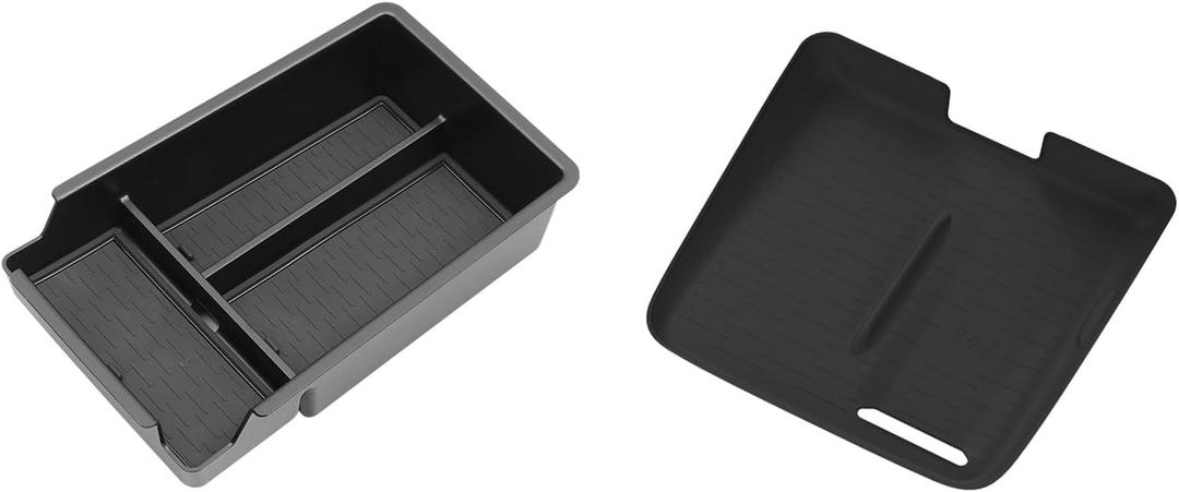 Center Console Organizer Compatible with (2PACK) 2026+ Nissan Altima Console Organizer, for 2026 Nissan Altima Console Insert Tray and Wireless Charging Pad