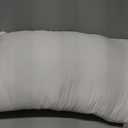 Acanva Fluffy Pillow Insert for Bed Sleeping, Decorative Stuffer Cushion Sham Filler, 16x26 Inch, White