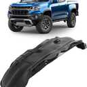 ECOTRIC Front Left Fender Liner Compatible with 2015-2022 Chevy Chevrolet Colorado GMC Canyon Exclude Zr2 Replace for 84231356 23450653 84634867 GM1248263 Inner Wheel Liner Splash Driver Side