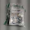 Button Eyes Glasses Halloween Costume Merchandise Cosplay Accessories Necklace Green Stone Hair Clip for Women Fans (4pcs)