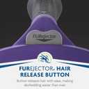 FURminator deShedding Tool For Medium/Large Cats, Long Hair, Removes Loose Hair From Shedding
