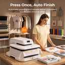 HTVRONT Auto Heat Press Machine for T Shirts - 15x15 Smart T Shirt Press Machine with Auto Release - Professional Heat Press for Sublimation, Vinyl, Heat Transfer Projects