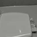 Bemis Classic Colors Slow Close Toilet Seat, Easy Clean Hinges and Durable Plastic Seat, Made in USA, Elongated, Ice Grey