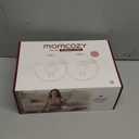 Momcozy M5 Hands-Free Wearable Breast Pump, Double-Sealed Flange for Baby-Like Comfort, 3 Modes & 9 Suction Levels, Portable Electric Pump  24mm, 2-Pack Quill Gray