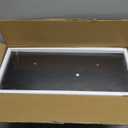 Bathroom Floating Shelves for Wall - Shelf Over Toilet Storage Small Farmhouse Decor Shelves (15.7 inch, Set of 3, Black)