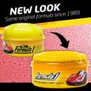 Formula 1 Carnauba Car Wax Paste - High-Gloss Shine - Polish for Car Detailing to Shine & Protect Remove Haze and Paint Swirls w/ Micropolishing Agents Car Cleaning Supplies (12 oz)