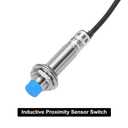 MECCANIXITY M12 Approach Sensor Inductive Proximity Sensor Switch NO Normally Open NPN 4mm Detection Distance, DC 6-36V LJ12A3-4-Z/BX, 3.9ft, 2Set