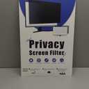 [2-Pack] 24 Inch Privacy Screen for Computer Monitor 16:9 Aspect Ratio, Eye Protection Anti Blue Light Glare Shield, 24inch Removable Black Blackout Anti Spy Desktop Security Private Filter