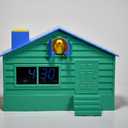Alarm Cuckoo Clock, Alarm Clock with wake up sunrise light, cuckoo bird, relaxation mode with birds in the forest, snooze button.