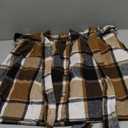 SweatyRocks Women's Plus Size Mini Skirt Plaid Flannel Short Skirts Going Out Outfits for Curvy Women XXL, Multicolor