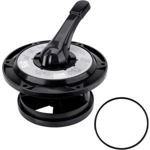 Upgrade SPX0714BA Key Cover and Handle Assembly with O-Ring Compatible with Hayward SP0714T S210S S220T2 Series Vari-Flo XL Multiport Valves